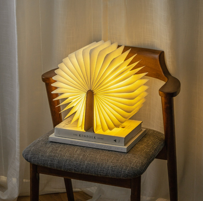 LedBook® Dekoratif ve Fonksiyonel Kitap Tasarımlı Gece Lambası