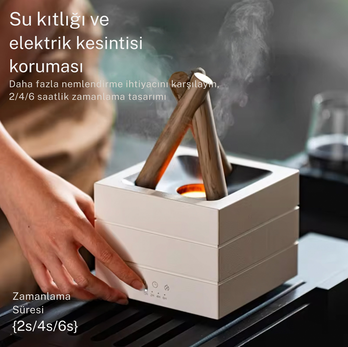 Tyrell FlameLog - Doğanın evdeki modern dokunuşu