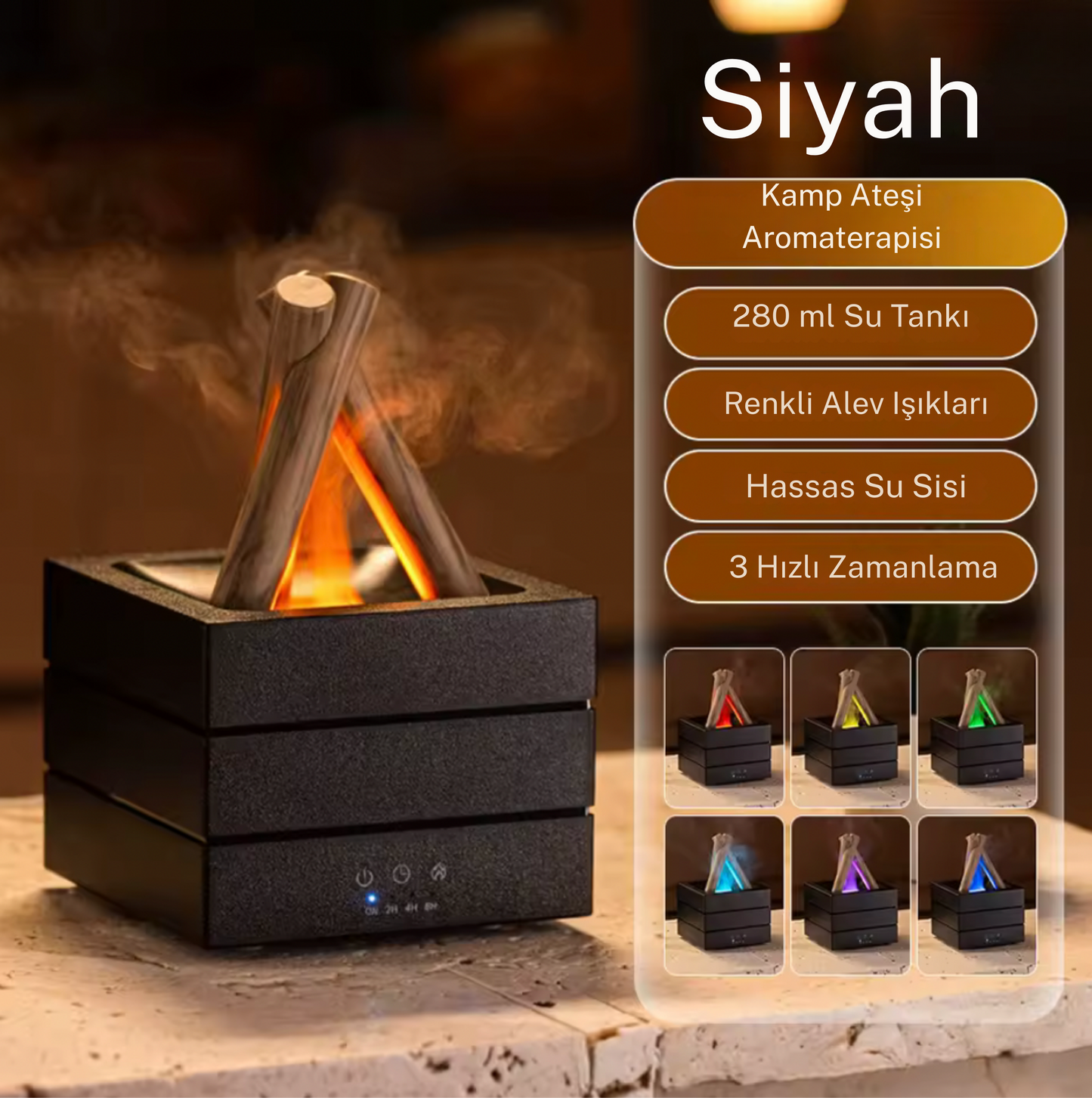 Tyrell FlameLog - Doğanın evdeki modern dokunuşu