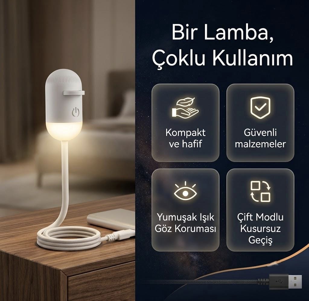 Galaksi Atmosferi - Tyrell Mini Projektör